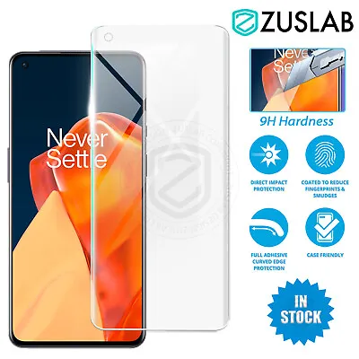 For OnePlus 9 Pro ZUSLAB Full Coverage Tempered Glass Screen Protector • $7.95