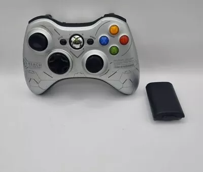 Genuine Microsoft Xbox 360 Wireless Controller Halo Reach Limited Edition Tested • £24.99