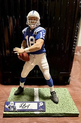 Mint Peyton Manning Indianapolis Colts Autographed Rare Player Figurine • $1500