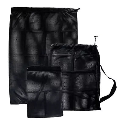 Golberg Mesh Drawstring Bag | Strap Drawstring | School Gear Or Laundry Bag • $19.99