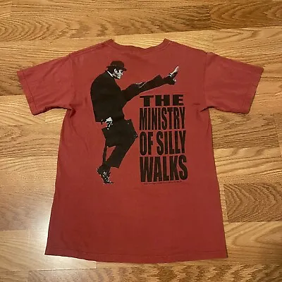 Vintage Monty Python Shirt Mens Small Faded Purple The Ministry Of Silly Walks • $13.99