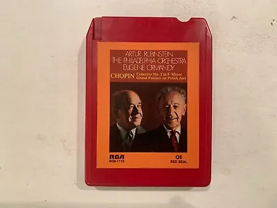 Ormandy Rubinstein Concerto No 2 Polish Q8 Quadraphonic Quad Eight 8 Track Tape • $9.99