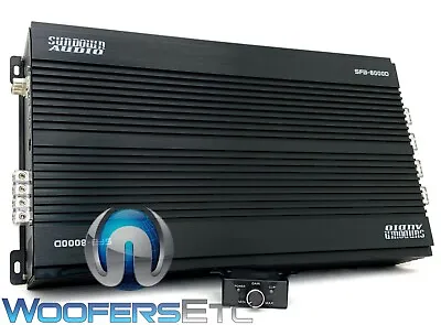 Used Sundown Audio Sfb-8000d Monoblock 8100w Rms Subwoofer Car Amplifier • $569