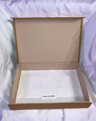 Louis Vuitton Empty Magnetic Style Box 12”x 8”x 2” W/Tissue Paper • $29.99