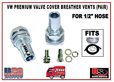 $16.25 • Buy Vw Premium Valve Cover Breather Vents (pair) Baja Buggy 9165