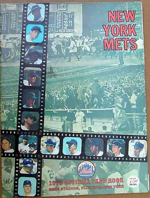 New York Mets Shea Stadium 1970 Yearbook Year Book Post 1969 World Series Season • $19.99