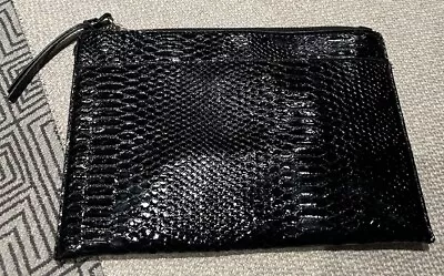 Black WAREHOUSE Clutch Bag / Purse * L@@K * Vgc • £4