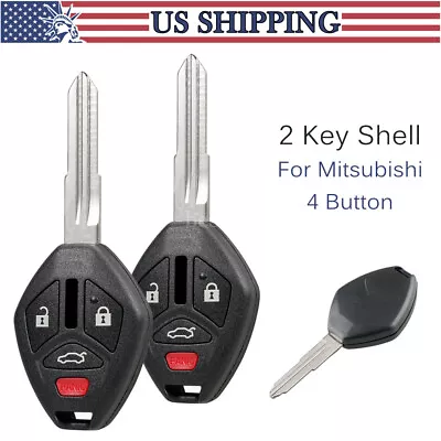 2 Replacement For 2007-2012 Mitsubishi Eclipse Galant Remote Key Shell Gut Case • $9.79