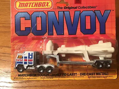 Vintage Matchbox CONVOY CY2 Kenworth NASA Rocket Transport Diecast 1983 • $20.75