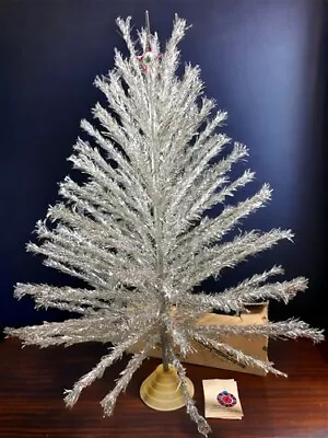 6' Carey McFall Aluminum Taper Tree Orig Box Model 6109 Vintage Christmas  • $399