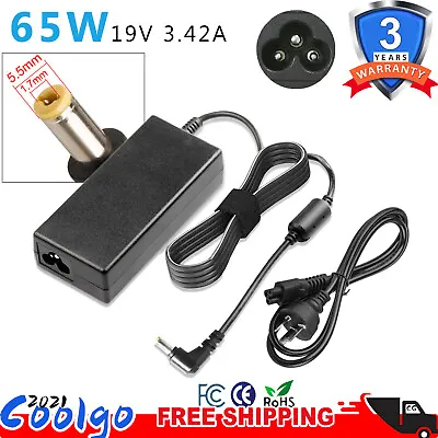 19V Charger For Acer Aspire 5750G 5920G 5517 4741G 5742 Laptop + AU Power Cord • $17.99