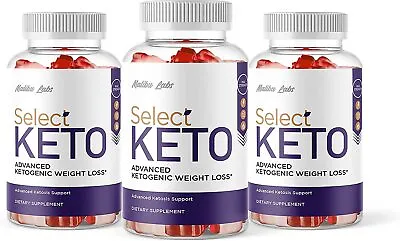 Select Keto Advanced Plus Ketogenic Weight Loss ACV Gummies (3 Pack) • $34.72