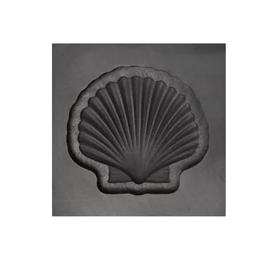 Small - Scallop Sea Shell 3D Graphite Ingot Mold For Precious Metal Casting Gold • $39.45