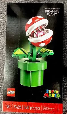 NEW Lego (71426) Super Mario Piranha Plant Set | 540 Pieces | Factory Sealed • $44.95