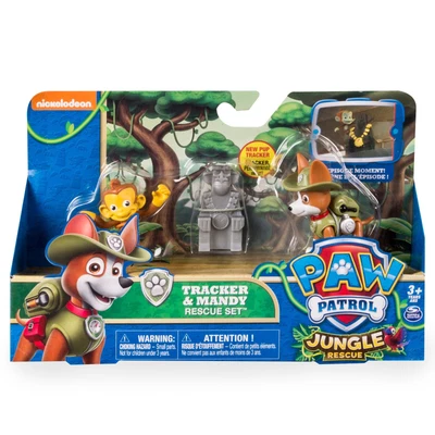 $79.99 • Buy Paw Patrol Jungle Rescue Tracker Mandy Set Monkey Pup Chihuahua Potcake