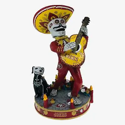 $199.99 • Buy San Francisco 49ers Day Of The Dead Candle Base Bobblehead NFL Football