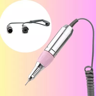 Electric Nail Art Drill File Replacement Handpiece Pink Pen Manicure  3 Pins • $14.72