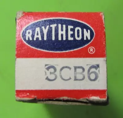 $6.75 • Buy Raytheon 3CB6 Vacuum Tube Vintage NIB NOS TV Guitar AMP Ham Radio MINT USA