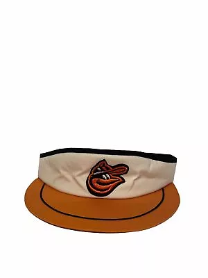 Vintage Baltimore Orioles Visor Adjustable Hat Embroidered • $17.49