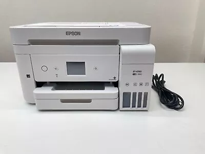 Epson EcoTank ET-4760 Wireless All-In-One Inkjet Printer White • $229.99