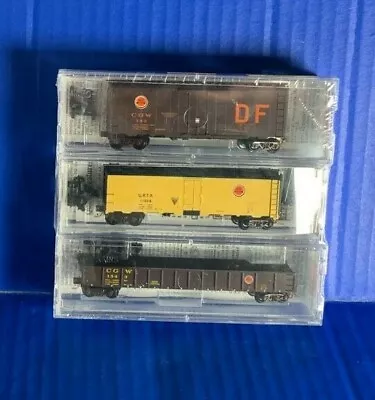 Micro-Trains N Scale Chicago Northwestern 3 Pack Set Freight Factory Sealed NIB • $39.99