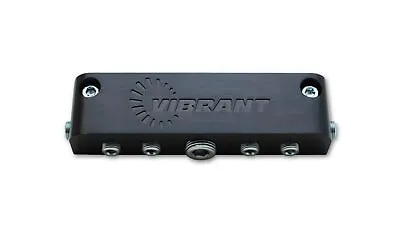 Vibrant 2691 Black Anodized Aluminum Vacuum Manifold • $63.99