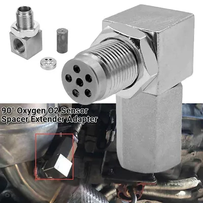 90° Oxygen O2 Sensor Spacer Extender Adapter Bung Extension Catalytic Converter • $15.79