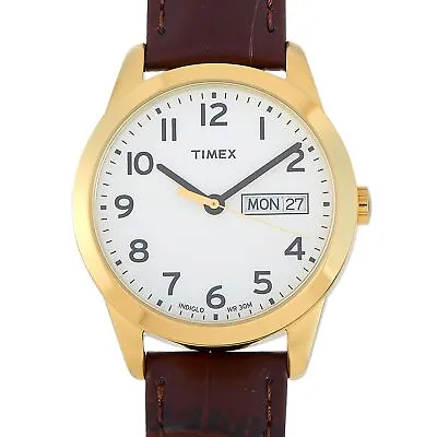 Timex South Street Sport Gold-Tone Watch T2N065 • $23.50