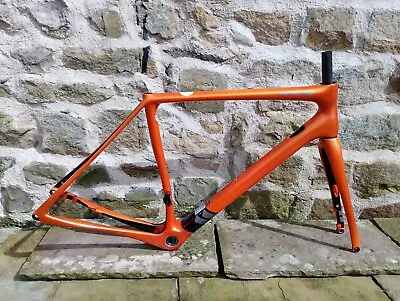 Cannondale Synapse Carbon 54cm 2021 Frameset Orange Frame & Fork Road 700c • £400