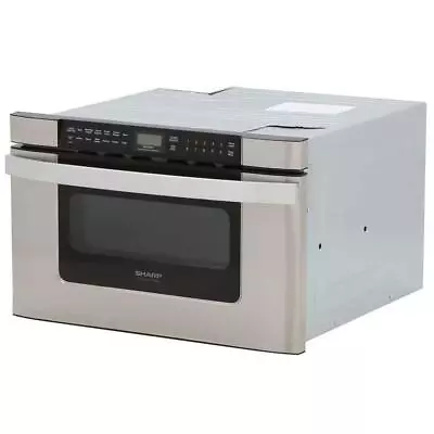 Sharp Built-in Microwave Drawer 24 W 1.2-Cu-Ft Stainless Steel W/ Sensor Cooking • $1252.97