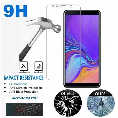 For Samsung Galaxy A8 /A8+ Plus /J8 2018 9H Tempered Glass Film Screen Protector • $4.04