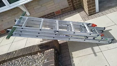 Three Section Abru Combination Ladders • £33