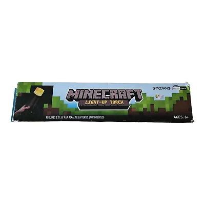 Minecraft Light Up Torch Mojang Think Geek Carry 2012 • $19.98