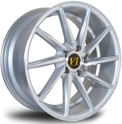 Alloy Wheels 18  6Performance ESH Silver Polished Face For VW Passat [B5F] 01-05 • $775.65