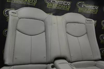 2009 G37 Convertible Rear Back Seat White Leather Oem 09-15 Q60 • $159.99