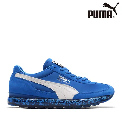 Men's Puma Jamming Easy Rider Strong Blue Vintage Fashion Retro Running Shoes  • £59.99