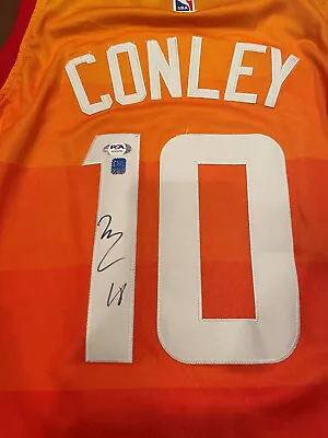 Mike Conley Utah Jazz Autographed Nike NBA Jersey With PSA Certification • $100