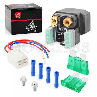 Starter Solenoid Relay W Plug For Yamaha 2004-2009 2012-2013 YFZ450  1999 YZFR7 • $14.99