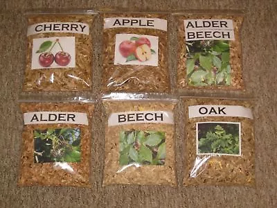 Best Smoking And BBQ Wood Chips APPLEALDERBEECHCHERRYOAKALDER-BEECH 3 Litre • £3.95