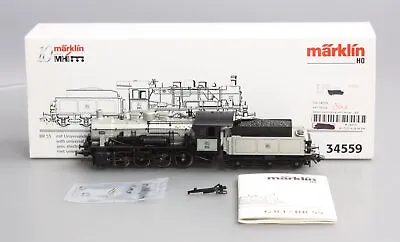 Marklin 34559 HO Scale 10th Anniversary 0-8-0 Steam Loco. & Tender LN/Box • $121.43