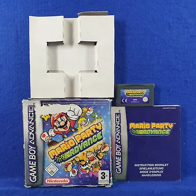 Gba MARIO PARTY ADVANCE *x Boxed With Manual Game Boy PAL Version • $109.99