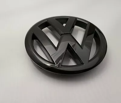 Volkswagen VW Golf Mk6 GTI TSI TDI R20 Front Grille Emblem Black 2010-2014  • $31.24