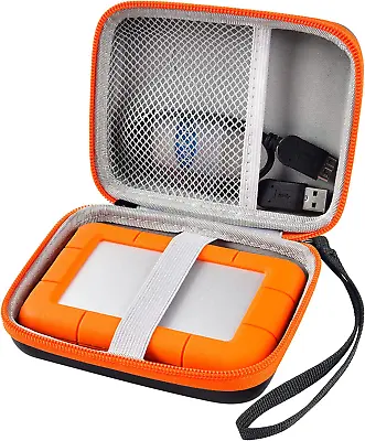 External Hard Drive Case Portable HDD Cable Storage Holder (Case Only) • $21.99