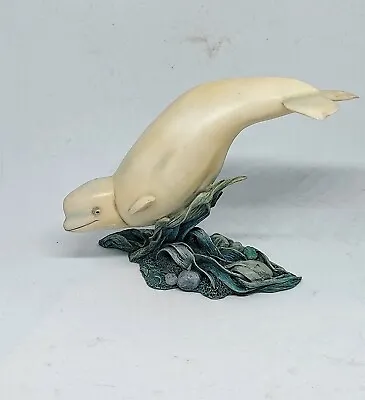 Country Artists Figurines  Beluga Whale 2005 Signed  • £18