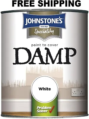 Johnstones 307955 - Damp Proof Paint - High Opacity To Safeguard Damp Seeping - • £27.99