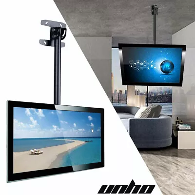$46.95 • Buy Ceiling TV Wall Mount Adjustable Roof Bracket Tilt 27-65  Inch LCD LED Load 30KG