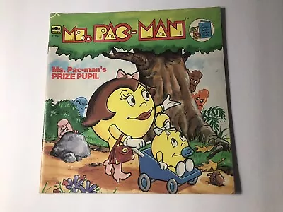 Vintage Ms. Pac-Man's Prize Pupil (Paperback 1983) A Golden Look-Look Book • $5