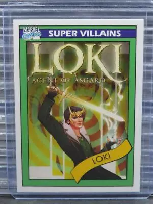 2015 Fleer Marvel Retro Loki 1990 Impel Marvel Universe #3 • $0.99