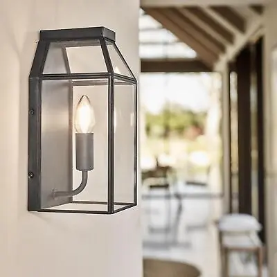 The White Company Aldington Black Wall Light Lantern Style Traditional Lighting  • £89.99