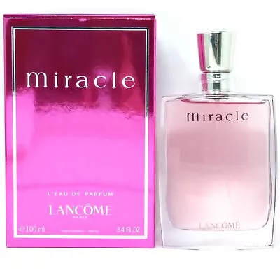 Lancome Miracle 3.4 Oz EDP Luminous Modern Fragrance New Box • $35.99